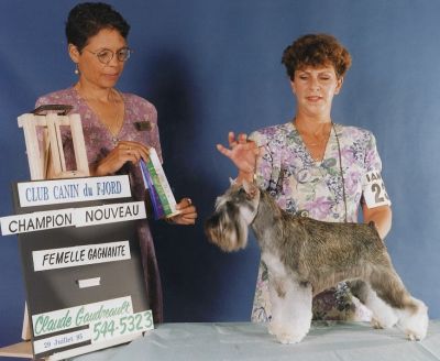 Can.Ch.Debessière Fantaisie Linoise. 1995